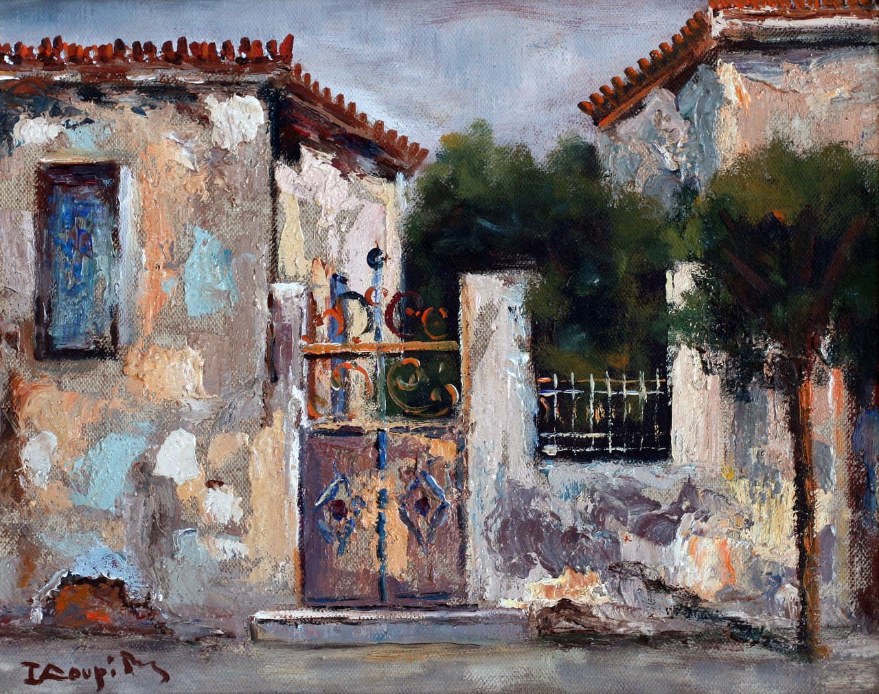 Old Houses in Plaka — Δουρίδης Γιάννης